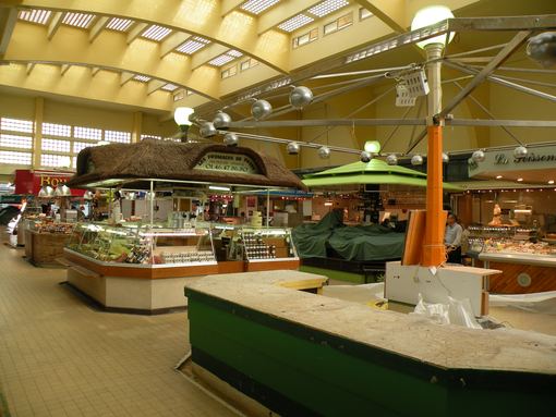  marché de Passy, intérieur